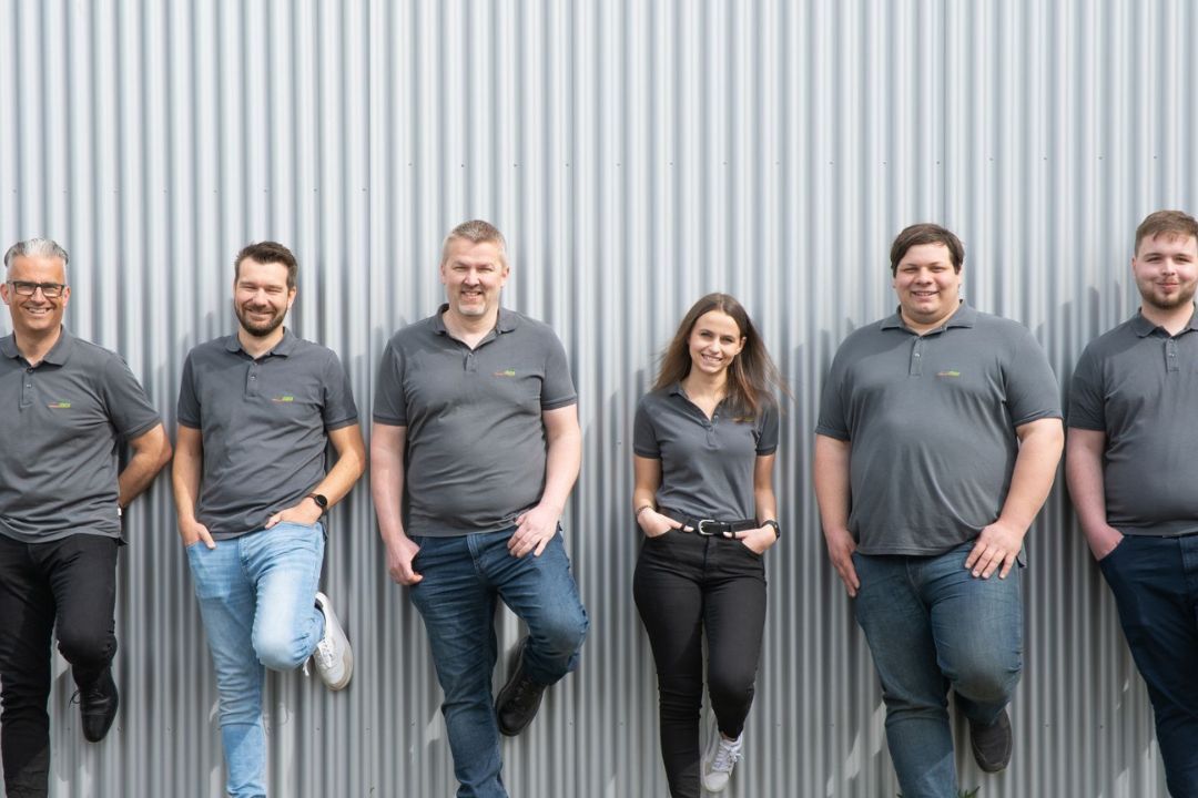Gruppenfoto mit.data-Team